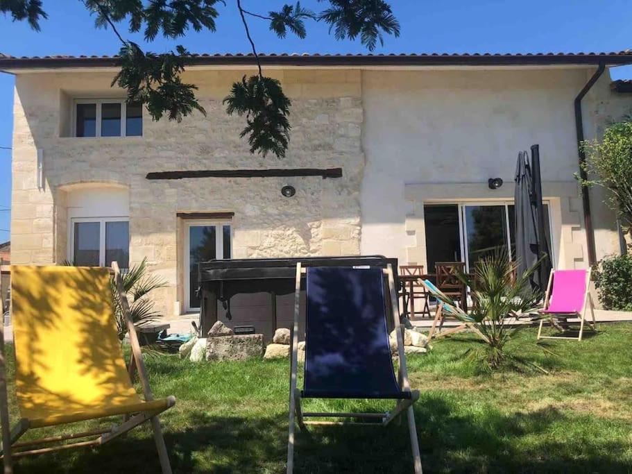 Gite Avec Spa Privatif A 500M De Margaux Soussans Kültér fotó